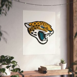 NFL Team Logos Jacksonville Jaguars Painting Bedroom Living Room Wall Art Décor Matte Vertical Posters