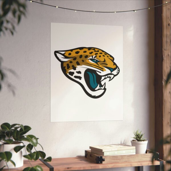 NFL Team Logos Jacksonville Jaguars Painting Bedroom Living Room Wall Art Décor Matte Vertical Posters