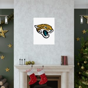 NFL Team Logos Jacksonville Jaguars Painting Bedroom Living Room Wall Art Décor Matte Vertical Posters