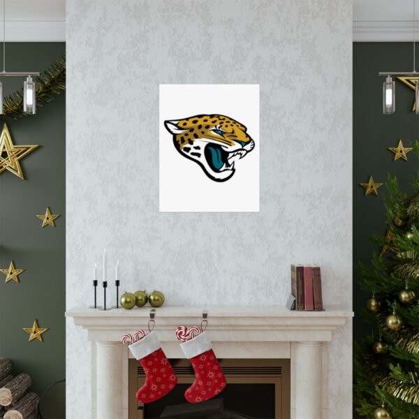 NFL Team Logos Jacksonville Jaguars Painting Bedroom Living Room Wall Art Décor Matte Vertical Posters