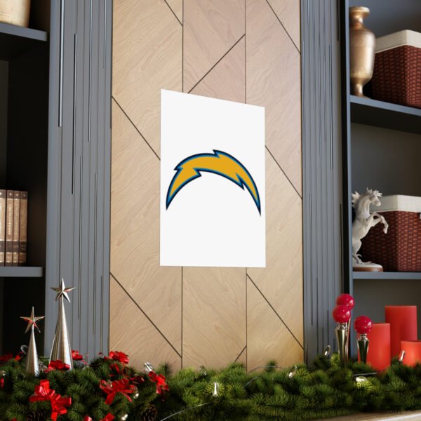 NFL Team Logos Los Angeles Chargers Painting Bedroom Living Room Wall Art Décor Matte Vertical Posters