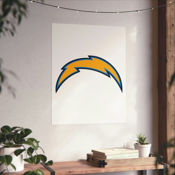 NFL Team Logos Los Angeles Chargers Painting Bedroom Living Room Wall Art Décor Matte Vertical Posters