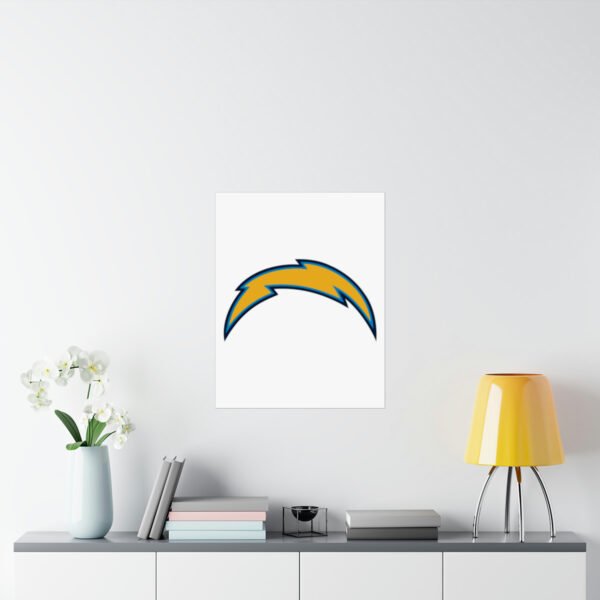 NFL Team Logos Los Angeles Chargers Painting Bedroom Living Room Wall Art Décor Matte Vertical Posters