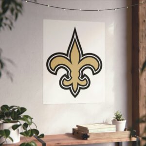 NFL Team Logos New Orleans Saints Painting Bedroom Living Room Wall Art Décor Matte Vertical Posters