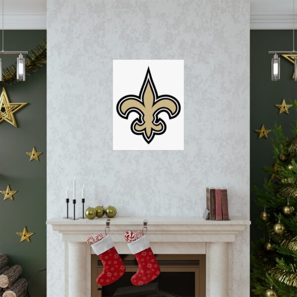 NFL Team Logos New Orleans Saints Painting Bedroom Living Room Wall Art Décor Matte Vertical Posters