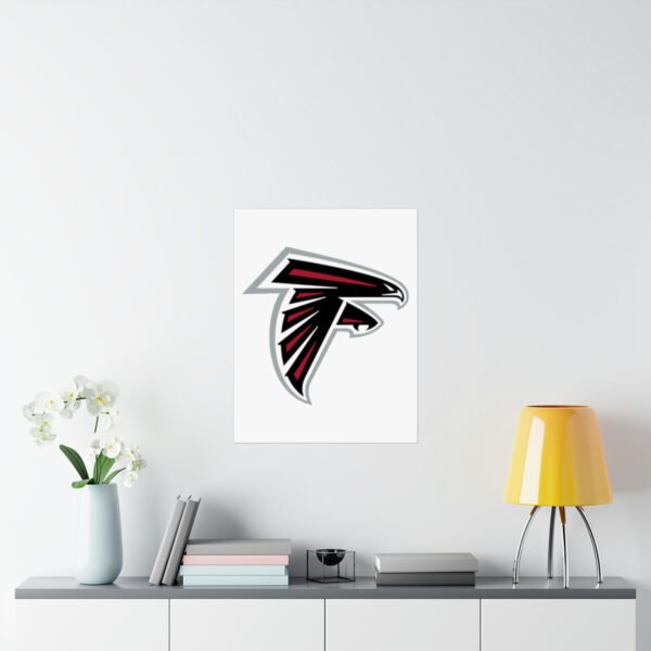 NFL Team Logos Atlanta Falcons Painting Bedroom Living Room Wall Art Décor Matte Vertical Posters