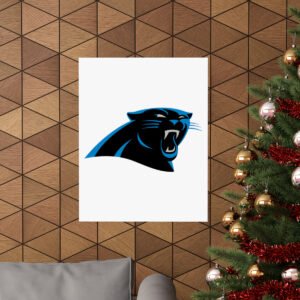 NFL Team Logos Carolina Panthers Painting Bedroom Living Room Wall Art Décor Matte Vertical Posters