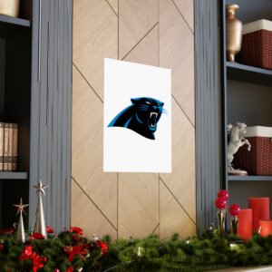 NFL Team Logos Carolina Panthers Painting Bedroom Living Room Wall Art Décor Matte Vertical Posters