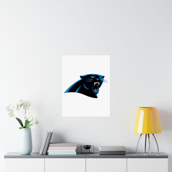 NFL Team Logos Carolina Panthers Painting Bedroom Living Room Wall Art Décor Matte Vertical Posters