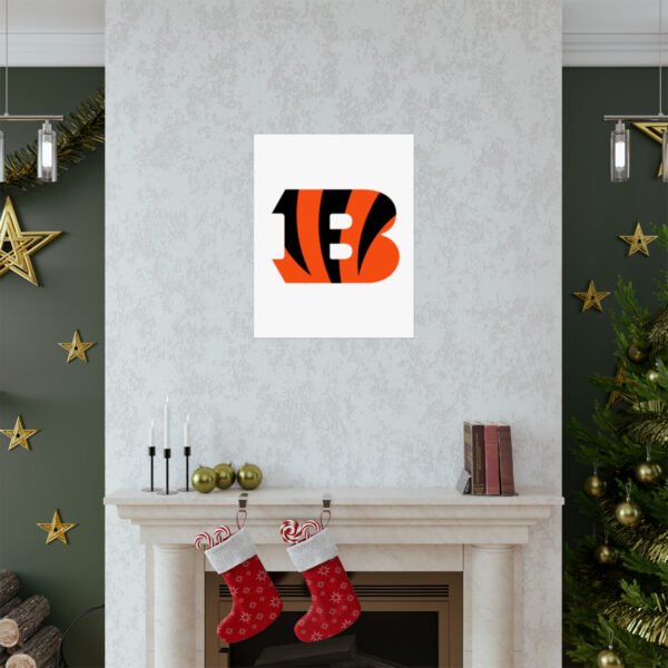 NFL Team Logos Cincinnati Bengals Painting Bedroom Living Room Wall Art Décor Matte Vertical Posters