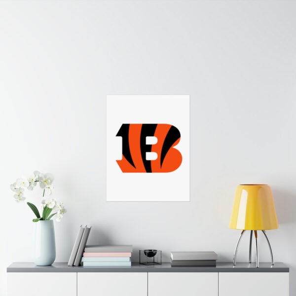 NFL Team Logos Cincinnati Bengals Painting Bedroom Living Room Wall Art Décor Matte Vertical Posters