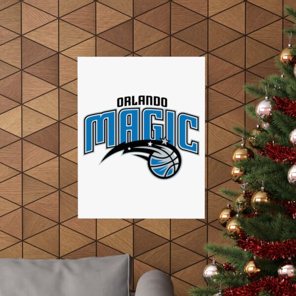 NBA Team Logos Orlando Magic Painting Bedroom Living Room Wall Art Décor Matte Vertical Posters