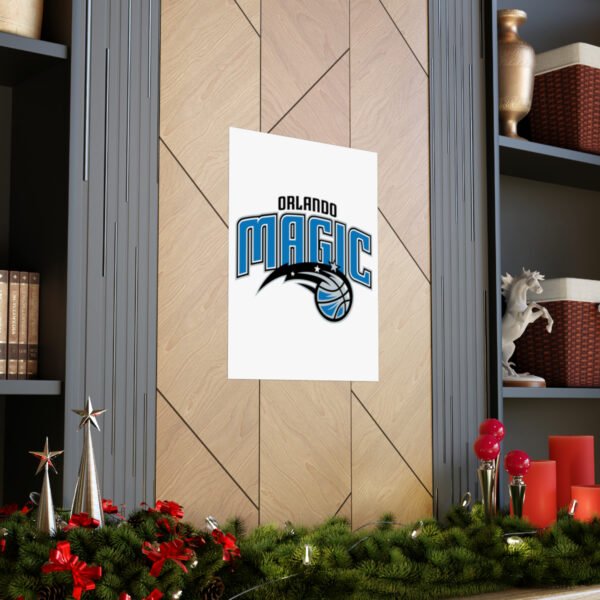 NBA Team Logos Orlando Magic Painting Bedroom Living Room Wall Art Décor Matte Vertical Posters