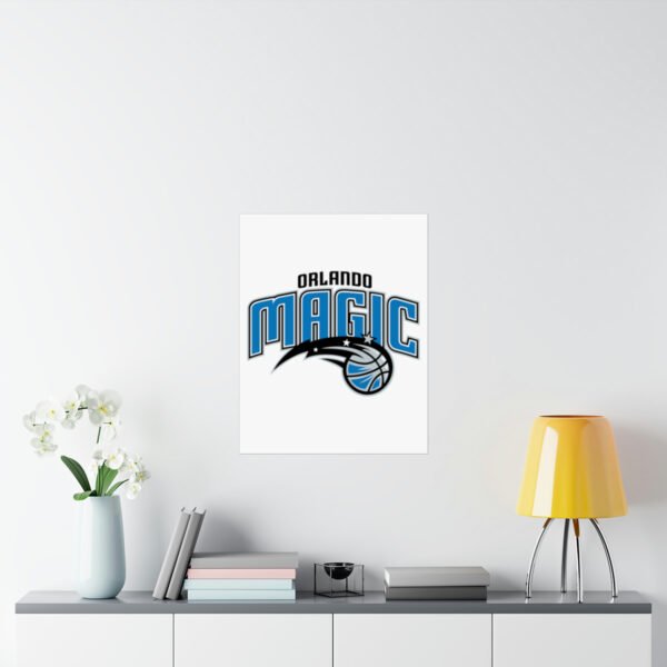 NBA Team Logos Orlando Magic Painting Bedroom Living Room Wall Art Décor Matte Vertical Posters