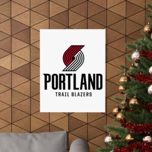 NBA Team Logos Portland Trail Blazers Painting Bedroom Living Room Wall Art Décor Matte Vertical Posters