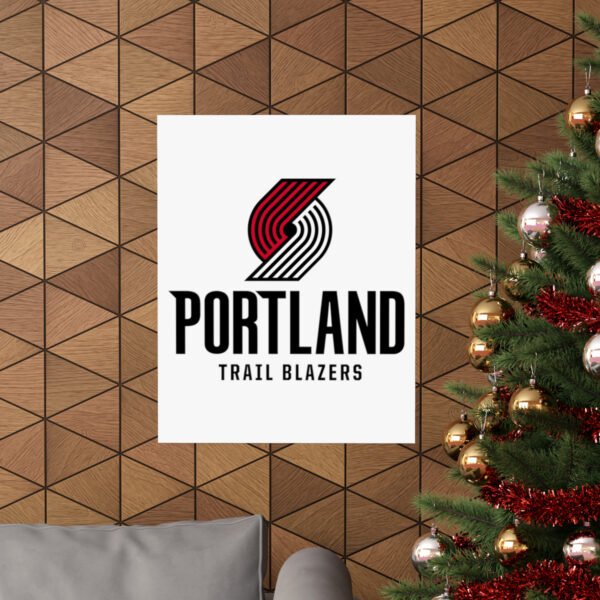 NBA Team Logos Portland Trail Blazers Painting Bedroom Living Room Wall Art Décor Matte Vertical Posters