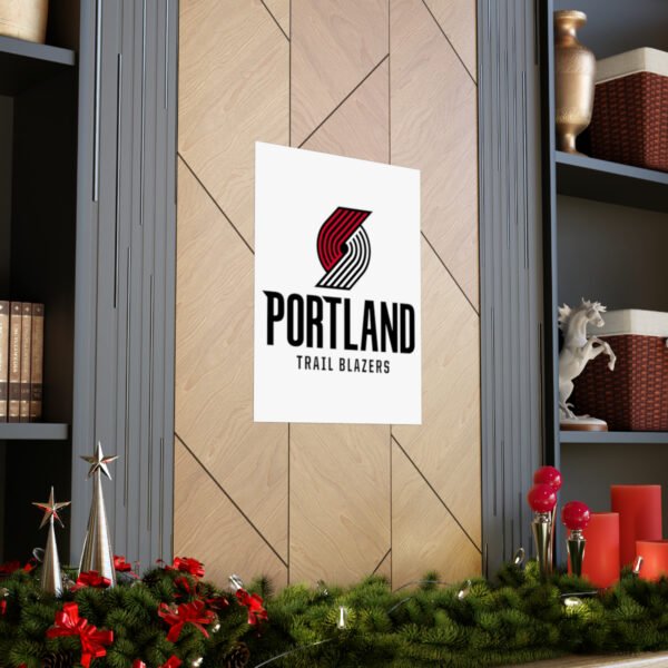 NBA Team Logos Portland Trail Blazers Painting Bedroom Living Room Wall Art Décor Matte Vertical Posters