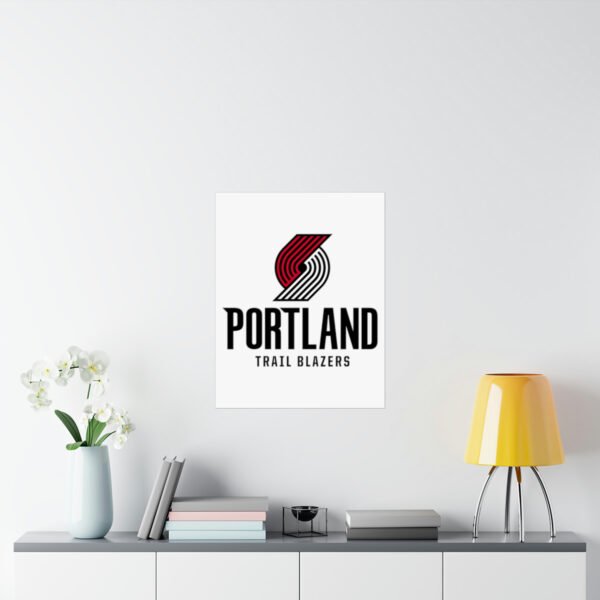 NBA Team Logos Portland Trail Blazers Painting Bedroom Living Room Wall Art Décor Matte Vertical Posters