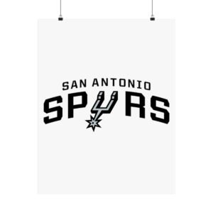 NBA Team Logos San Antonio Spurs Painting Bedroom Living Room Wall Art Décor Matte Vertical Posters
