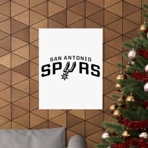 NBA Team Logos San Antonio Spurs Painting Bedroom Living Room Wall Art Décor Matte Vertical Posters
