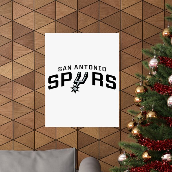 NBA Team Logos San Antonio Spurs Painting Bedroom Living Room Wall Art Décor Matte Vertical Posters