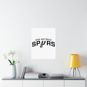 NBA Team Logos San Antonio Spurs Painting Bedroom Living Room Wall Art Décor Matte Vertical Posters