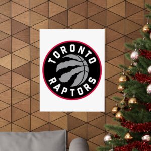 NBA Team Logos Toronto Raptors Painting Bedroom Living Room Wall Art Décor Matte Vertical Posters