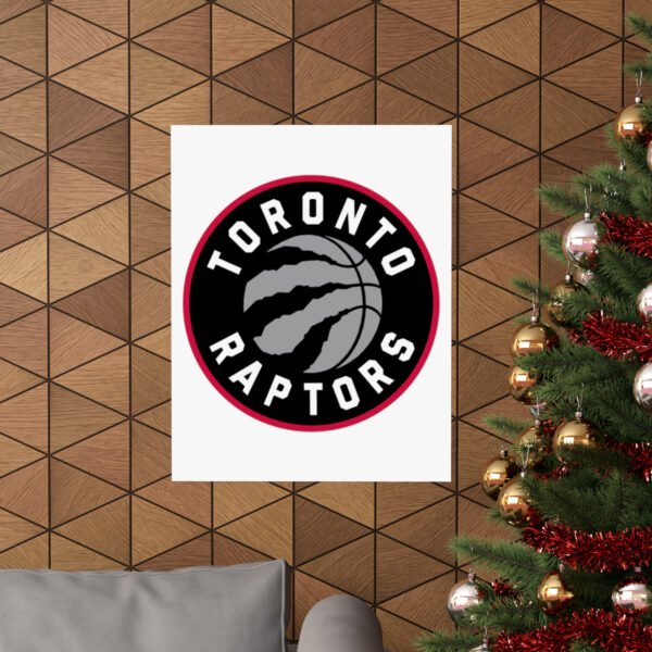 NBA Team Logos Toronto Raptors Painting Bedroom Living Room Wall Art Décor Matte Vertical Posters