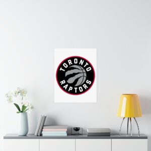 NBA Team Logos Toronto Raptors Painting Bedroom Living Room Wall Art Décor Matte Vertical Posters