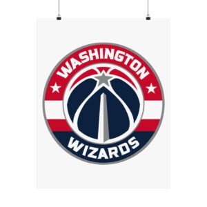 NBA Team Logos Washington Wizards Painting Bedroom Living Room Wall Art Décor Matte Vertical Posters