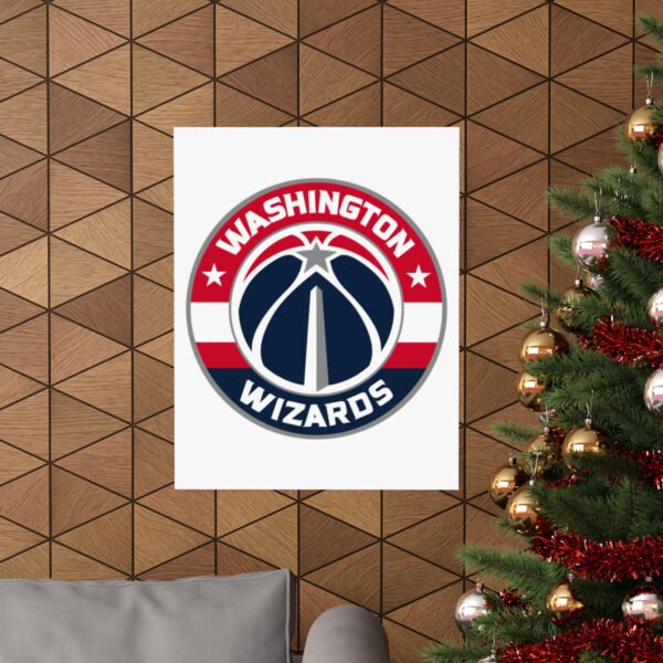 NBA Team Logos Washington Wizards Painting Bedroom Living Room Wall Art Décor Matte Vertical Posters