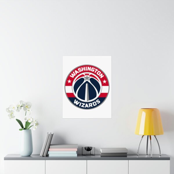 NBA Team Logos Washington Wizards Painting Bedroom Living Room Wall Art Décor Matte Vertical Posters