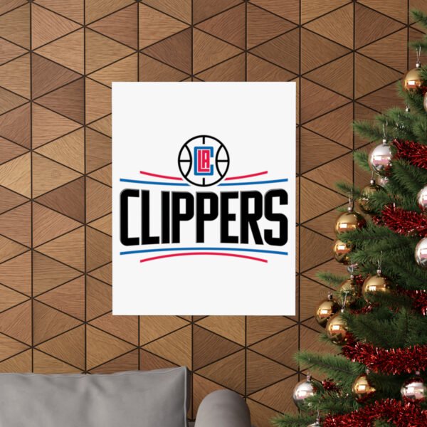 NBA Team Logos LA Clippers Painting Bedroom Living Room Wall Art Décor Matte Vertical Posters