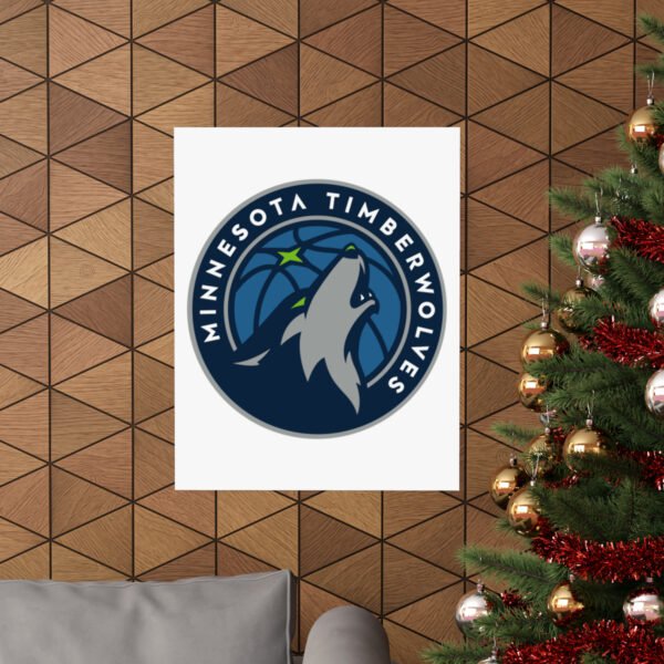 NBA Team Logos Minnesota Timberwolves Painting Bedroom Living Room Wall Art Décor Matte Vertical Posters