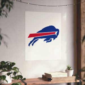 NFL Team Logos Buffalo Bills Painting Bedroom Living Room Wall Art Décor Matte Vertical Posters