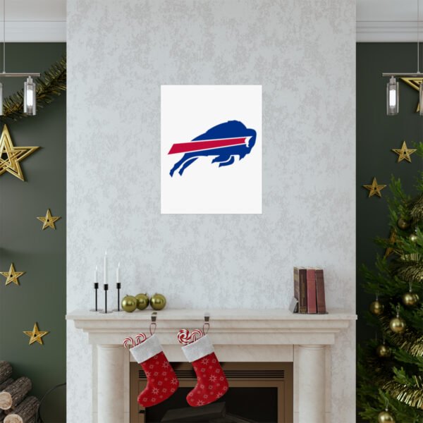 NFL Team Logos Buffalo Bills Painting Bedroom Living Room Wall Art Décor Matte Vertical Posters