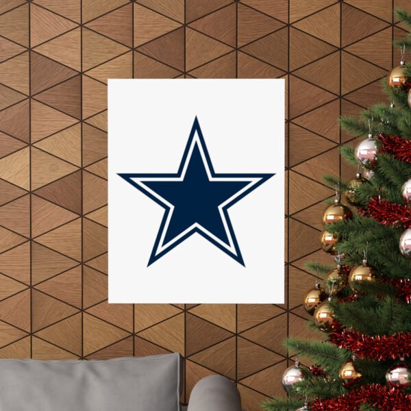 NFL Team Logos Dallas Cowboys Painting Bedroom Living Room Wall Art Décor Matte Vertical Posters