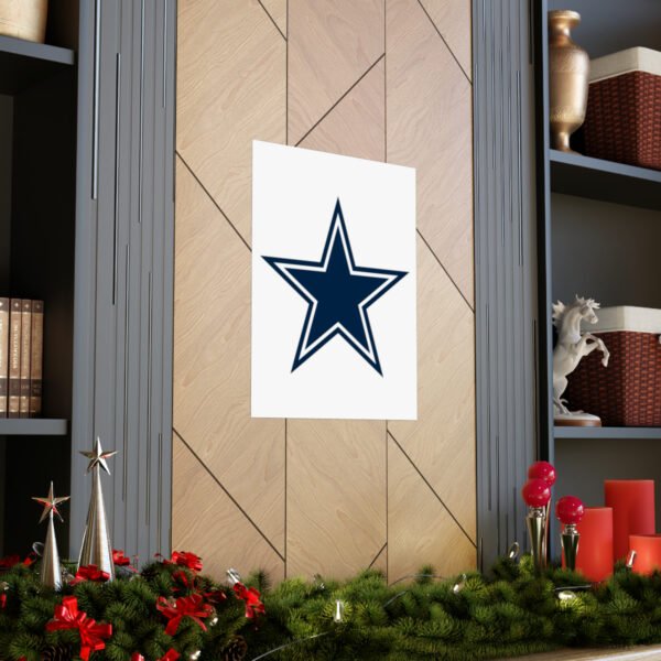 NFL Team Logos Dallas Cowboys Painting Bedroom Living Room Wall Art Décor Matte Vertical Posters