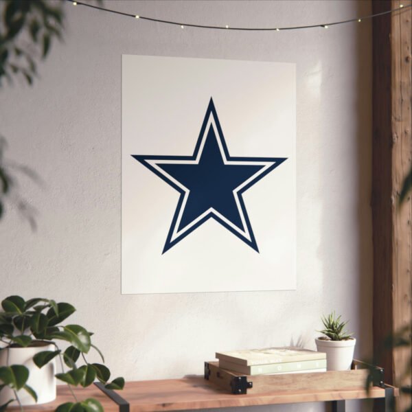 NFL Team Logos Dallas Cowboys Painting Bedroom Living Room Wall Art Décor Matte Vertical Posters