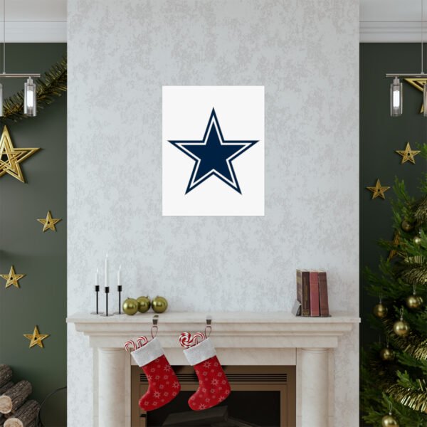 NFL Team Logos Dallas Cowboys Painting Bedroom Living Room Wall Art Décor Matte Vertical Posters