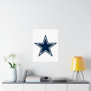 NFL Team Logos Dallas Cowboys Painting Bedroom Living Room Wall Art Décor Matte Vertical Posters