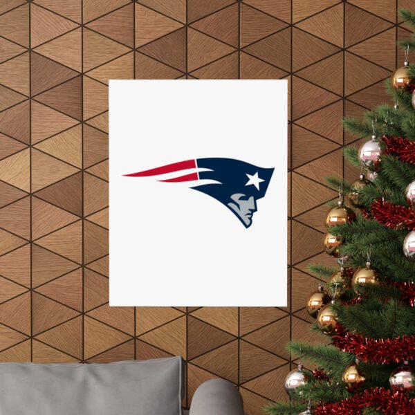 NFL Team Logos New England Patriots Painting Bedroom Living Room Wall Art Décor Matte Vertical Posters