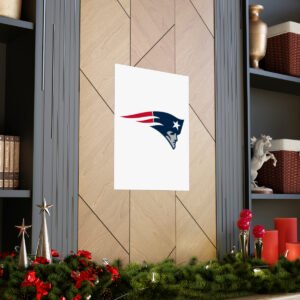 NFL Team Logos New England Patriots Painting Bedroom Living Room Wall Art Décor Matte Vertical Posters
