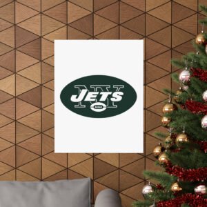 NFL Team Logos New York Jets Painting Bedroom Living Room Wall Art Décor Matte Vertical Posters