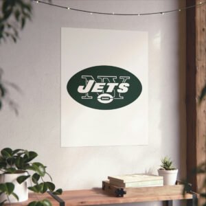 NFL Team Logos New York Jets Painting Bedroom Living Room Wall Art Décor Matte Vertical Posters