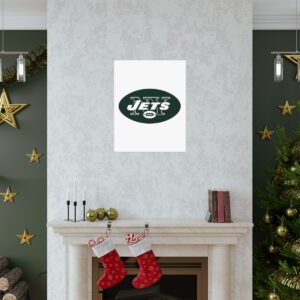 NFL Team Logos New York Jets Painting Bedroom Living Room Wall Art Décor Matte Vertical Posters