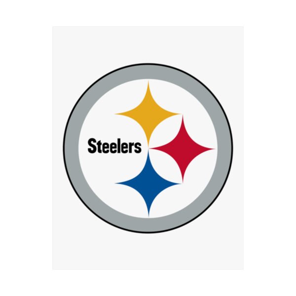 NFL Team Logos Pittsburgh Steelers Painting Bedroom Living Room Wall Art Décor Matte Vertical Posters