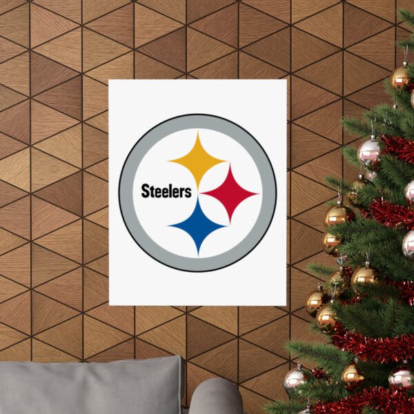 NFL Team Logos Pittsburgh Steelers Painting Bedroom Living Room Wall Art Décor Matte Vertical Posters