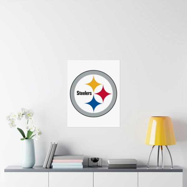NFL Team Logos Pittsburgh Steelers Painting Bedroom Living Room Wall Art Décor Matte Vertical Posters