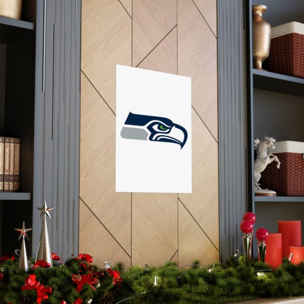 NFL Team Logos Seattle Seahawks Painting Bedroom Living Room Wall Art Décor Matte Vertical Posters
